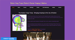 Desktop Screenshot of bostonhooptroop.com